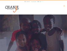 Tablet Screenshot of chanje.org